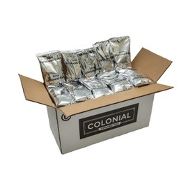 Colonial Coffee Packets, Pre Ground Coffee Packs, High Caffeine Blend, Bulk Single Pot Bags for Drip Coffee Makers, (2.5 oz Bags, Pack of 32)