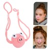 BIUDECO Handknitted Winter Nose Warmer for Women Charming Outdoor Travel