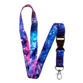 EASTERUP Lanyard for Keys Keychain Lanyard Premium Soft Silky Wide Strapped Beautifully Printed ID Teacher Lanyard with Spring Clip for Women/Men