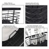TQVAI Kitchen Dish Drainer Rack with Drying Board and Full-Mesh
