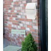 NACH Milano Pointed Mailbox - Rustic Mailboxes for Outside with