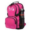 PETITE CLASSIC CHEER BACKPACK - BAG COLOR: BLACK, LOGO COLOR: