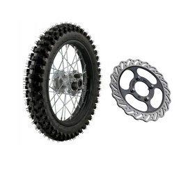 Unbranded 19" Front Wheel 70/100-19 Tire Rim Disc Brake Dirt Bike for CRF125 TTR CRF150