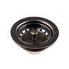 Luxier KS01-O 3-1/2 in. Drop-in Kitchen/Bar Sink Basket Strainer in