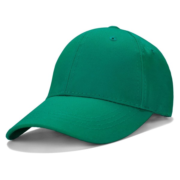 Edoneery Baseball Cap for Kids-Adjustable Washed Cotton Golf Toddler Hat