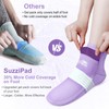 SuzziPad Chemo Gloves and Socks for Neuropathy, Cold Caps for