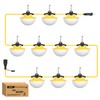 YXL 16000LM 130W Construction String Lights, 100FT Industrial LED String