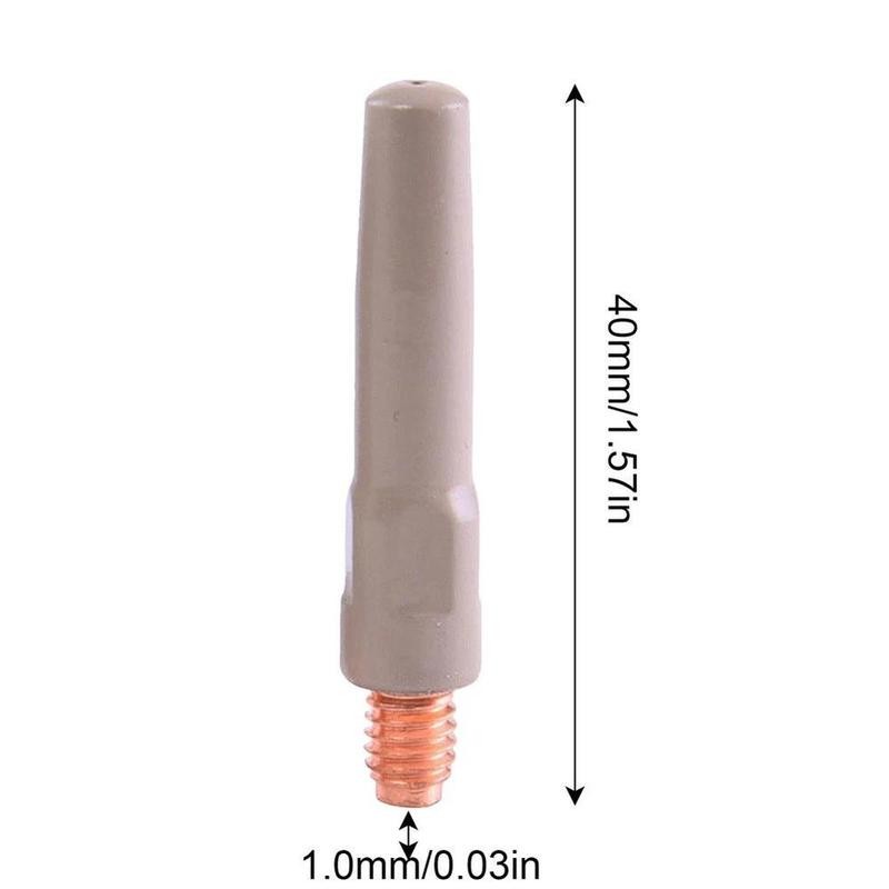 10-Piece Set of Innovative Non-Stick Welding Nozzles for Improved Welding