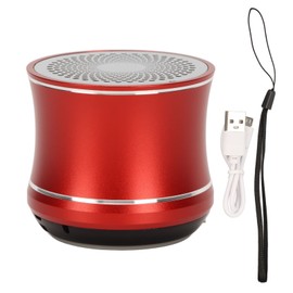 Mini Bluetooth Speaker IP67 Waterproof Auto Connect Portable Wireless Speaker with Bass Radiator for Shower Room Bike Car Red