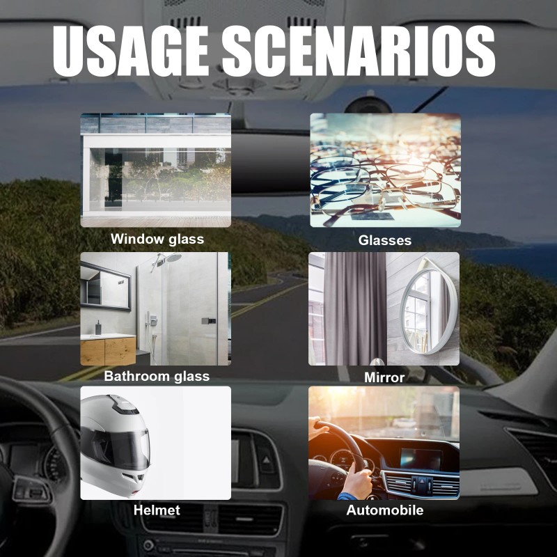 Homonth Windshield Washer Tablets, Vehicle Glass Renovation Decontamination Decontamination Maintenance