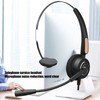 Sanpyl Auriculares con Micrófono, Auriculares con Cable de Negocios Auriculares