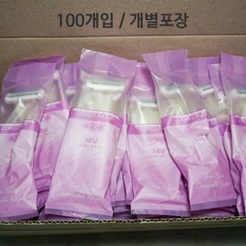 Dorco Touch 3 3-blade disposable razor TP901-1P 100 pieces / 도루코 터치3 3중날 일회용면도기 TP901-1P 100개