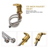 Salon Sink Faucet with Hose and Sprayer for Shampoo Bowls