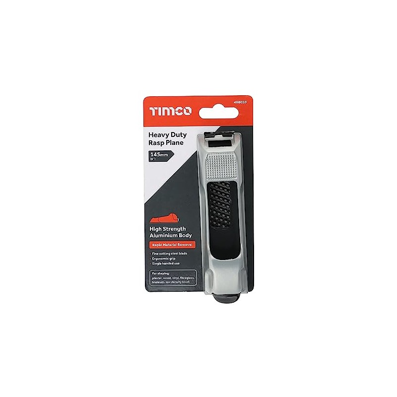 TIMCO - Heavy Duty Rasp Plane (Size 145mm / 6"