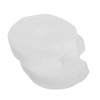 Baluue 1set Cotton Pieces Facial Masks Makeup Pads Eye Makeup Remover Pads Cleaning Pads for Face Make up Pads Cotton Exfoliating Face Scrubber Non-woven Fabric White 300pcs