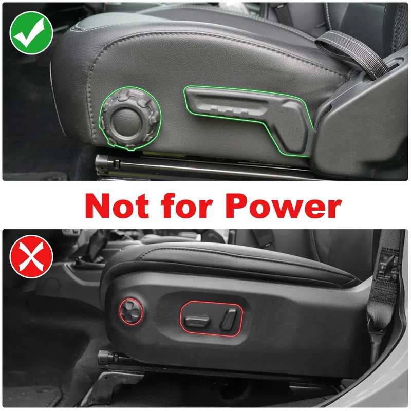 MEAUTELE Metal 3D Front Door Pocket Storage Box for Jeep