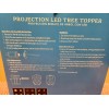 Holiday Time Projection LED Tree Topper w/ 6 Projection Slides