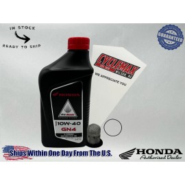 Honda Cyclemax Standard GN4 10W-40 Oil Change Kit fits 1986-1987 Honda TLR200