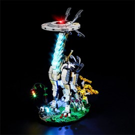 GEAMENT LED Light Set Compatible with Horizon Forbidden West: Long Neck (Tallneck) - Lighting Set for 76989 Construction Model (Model Set Not Included)