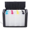FTVOGUE Continuous Ink Supply Cartridge, Color Refill Printer with Permanent
