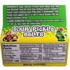 Alamo Candy Sour Pickle Belts Chilosito, 1 Count (Sour Candy)