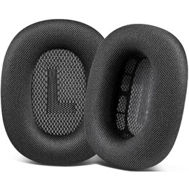 SOPROM SOPROM Ear Pads Replacement for Airpods Max Over-Ear Headphones, Earpads Cushions with Durable Mesh Fabric, Softer Foam - Space Gray