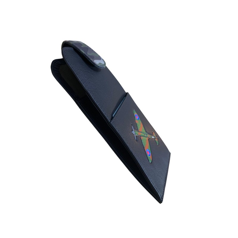 Mala Leather Spitfire Plane Wide Fitting Leather Tab Top Glasses