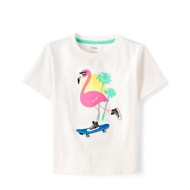 Gymboree,Boys,and Toddler Embroidered Graphic Short Sleeve T-Shirts