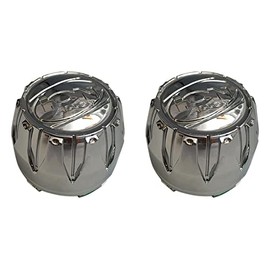 MORTA 2PCS Wheel Center Cap Hub Cap, Chrome for Ion Alloy Wheel Rim, C101712 C202203CB7 C10141 C614101, MORTAasd23