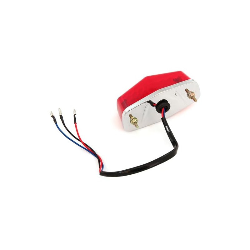 4into1 Lucas Style LED Tail Light - Red - Taillight