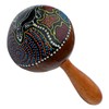 Maraca Mus102 Folding Rattle Coconut Musical Instrument