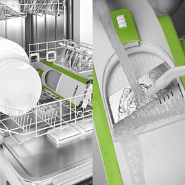 ZTQCSQ [5 in 1] Mandoline Slicer for Kitchen & Safe Vegetable Chopper & Adjustable Mandoline Slicer. can't Detachable Blade, Vegetable Slicer can Cut Slicing, Strips, Shredding, Dicing, Chop