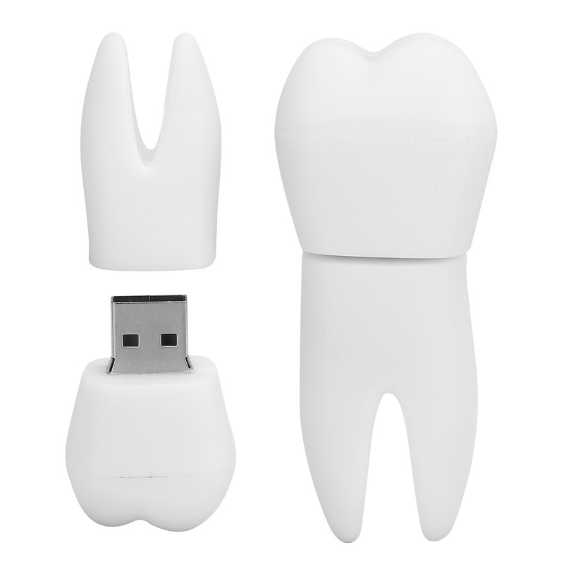 U Disk USB2.0 3 Dimensional Tooth Shape Practical Data Storage