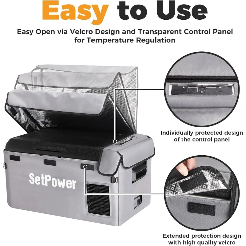 Setpower Insulated Protective Cover only for PT30/RF30 Portable Refrigerator