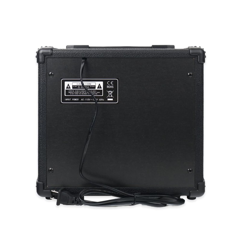 Electric Guitar Amplifier 20W Black Portable Smart amp 6.5'' Speaker