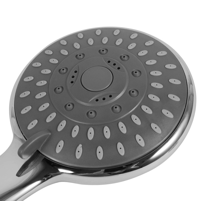 Fine Bubble Shower Head, Universal, Silver, Bath Goods, Water Saving
