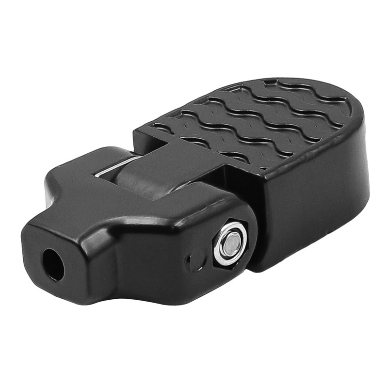 POFET 1 Pair Foldable Bicycle Pedals Aluminum Alloy Bicycle Rear