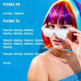 ESMOnline 5 Compatible Printer Cartridges to Replace Canon PGI 580 CLI 581 Pixma TR7550 TR8550 TS6150 TS6250 TS6251 TS6350 TS6351 TS705 TS8150 TS8151 TS8152 TS8250 TTS8251 TS8252 TS8350 TS8351