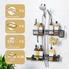 KEGII Shower Caddy Hanging for Handheld Showerheads, Rustproof Hanging Shower