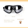 NVTED Dog Sunglasses/Goggles, UV/Wind/Dust/Fog Protection Pet Glasses Eye Wear with