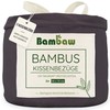 Bambaw Bamboo Pillowcases 50 x 70 cm, Pack of 2,