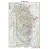 Benchmark Maps Black Hills, South Dakota Wall Map (24" x