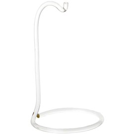 Plymor Clear Acrylic Rod 6.625" Ornament Hanger / Display Stand (6" hang space) (3 Pack)