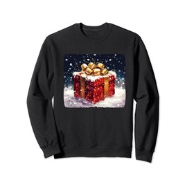 Pretty Festive Present Costume for Xmas Eve Sweatshirt