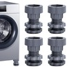 4PCS Anti Vibration Pads for Washing Machine Support,Height AdjustDryable er