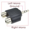 kenable 3.5mm Stereo Jack Plug to Twin Mono Splitter or