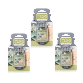 Yankee Candle Car Jar Ultimate Auto & Home Odor Neutralizing Air Freshener Sage & Citrus (Pack of 3)