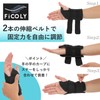 FiCOLY FH-4 Wrist Support, Strong Plate, Fixed Support, For Women,