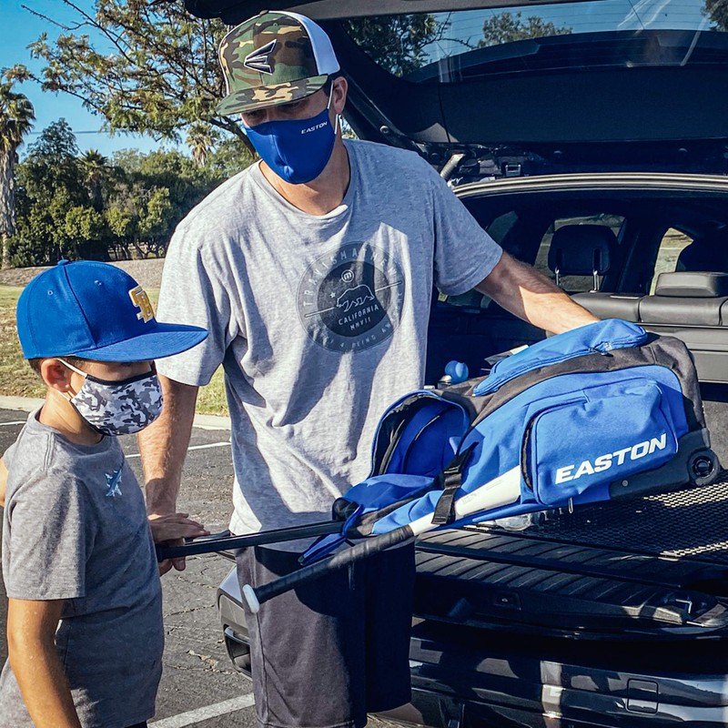 Easton Sports Mask, Stars and Stripes, with Reversible Navy (8073079)