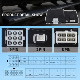 Geloo 19-04280-STA Running Board Controller Power Board Control Module Replacement A-04/A-06 Controller Fit for Amp Research Power Boards Running Board and Steps on Pickup Trucks